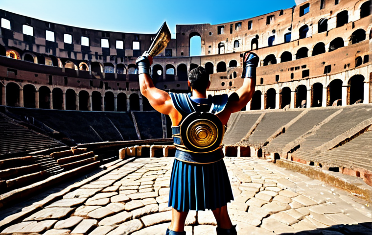 글래디에이터 영화 소개 - Marcus Aurelius - The Philosopher Emperor**

"A portrait of Emperor Marcus Aurelius in Rome, in rega...