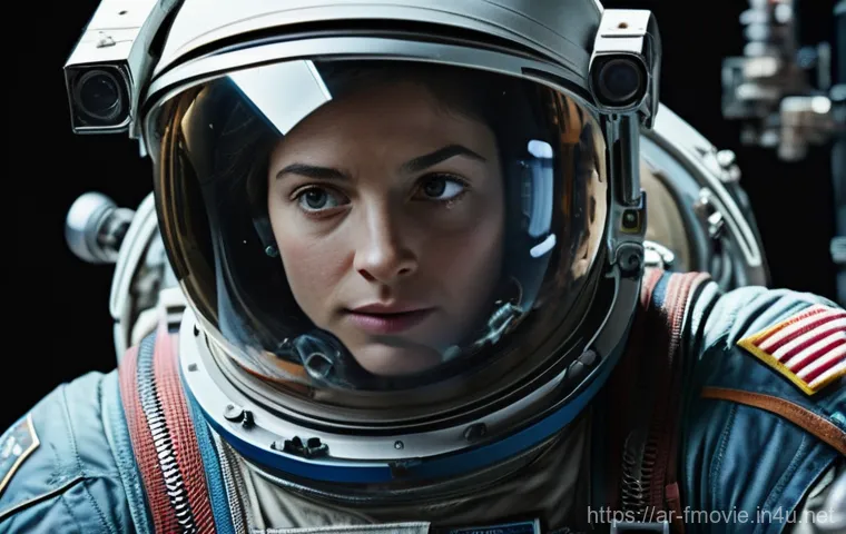 그래비티 영화 평론 - Here are three detailed image generation prompts in English, inspired by the provided text about the...