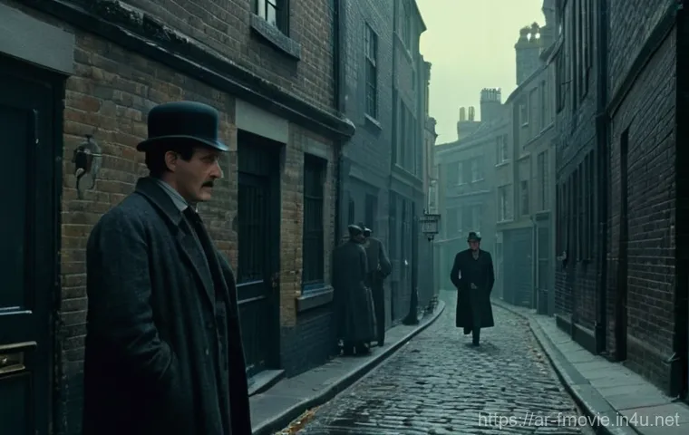 셜록 홈즈 블루레이 구매 - **Prompt:** A cozy, inviting home theater room bathed in soft, ambient light. Shelves lining one wal...